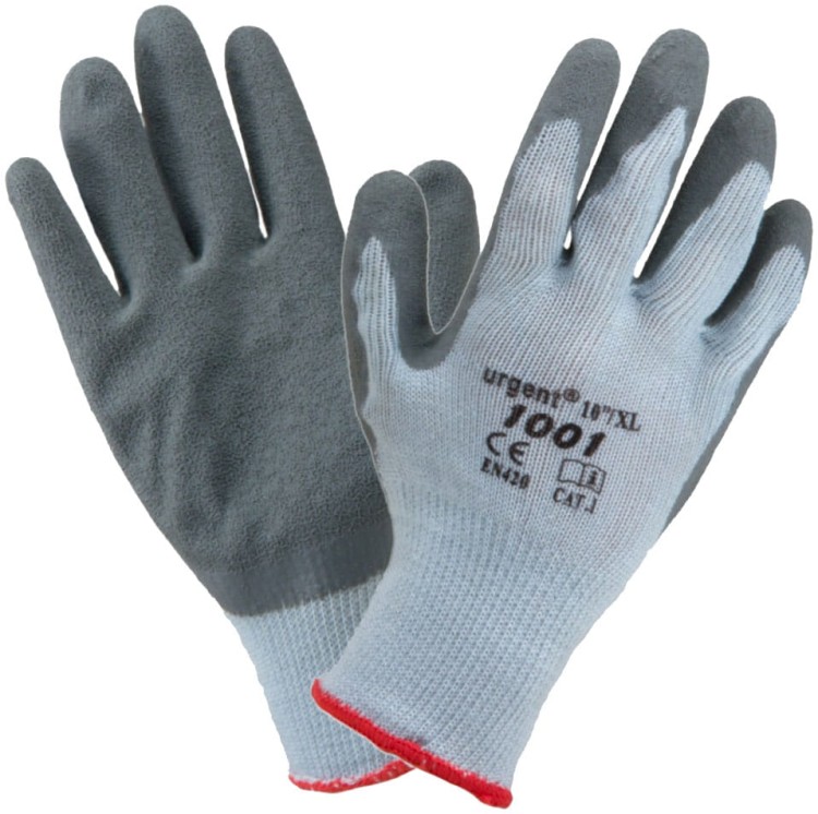 Rękawice powlekane lateksem Urgent 1001 - niezbędne narzędzie w pracy