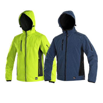 Ocieplana kurtka Softshell z mikropolarem CXS Durham membrana 10000mm