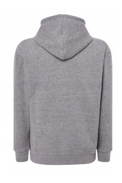 Bluza Dresowa z Kapturem Hood szara, zapinana na zamek - zdjęcie 2