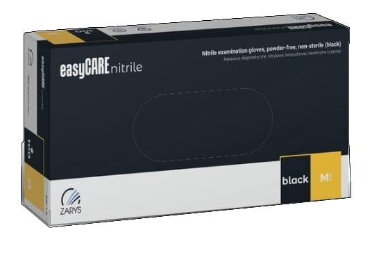 Nitrylowe Rękawiczki easyCARE Black – Komfort i Ochrona w Każdej Sytuacji - zdjęcie 4