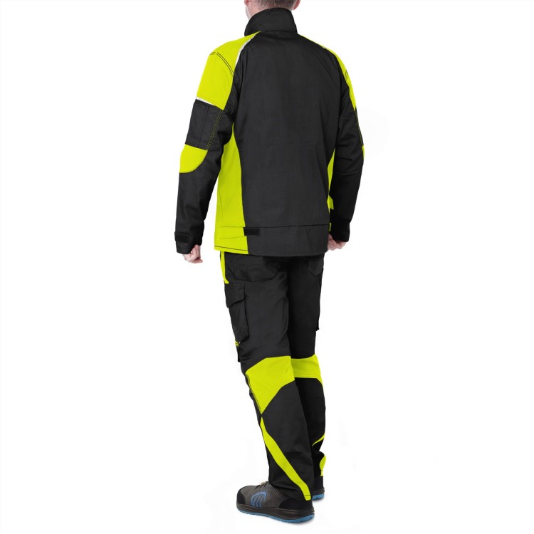 Spodnie robocze HELICON z 8 kieszeniami i elementami odblaskowymi - zdjęcie 4