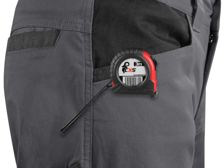CXS SOLIS FLEX: Elastyczne i Wytrzymałe Spodnie Robocze z Systemem Regulacji Długości - zdjęcie 6