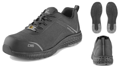 Ultralekkie przewiewne półbuty ochronne bez podnoska CXS Land Badu O1 ESD