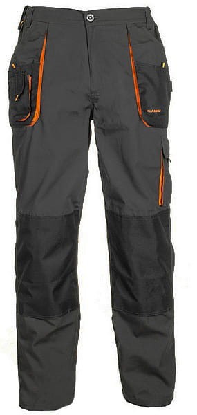 Płócienne spodnie robocze do pasa Art-Mas Classic wzmocnienia Oxford - zdjęcie 16