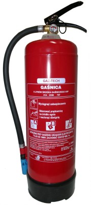 Gaśnica płynowa (pianowa) 6 litrów - do kuchni