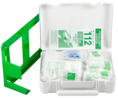 Przenośna apteczka w walizce z wieszakiem PK-MOT BD DIN 13164 - zdjęcie 2