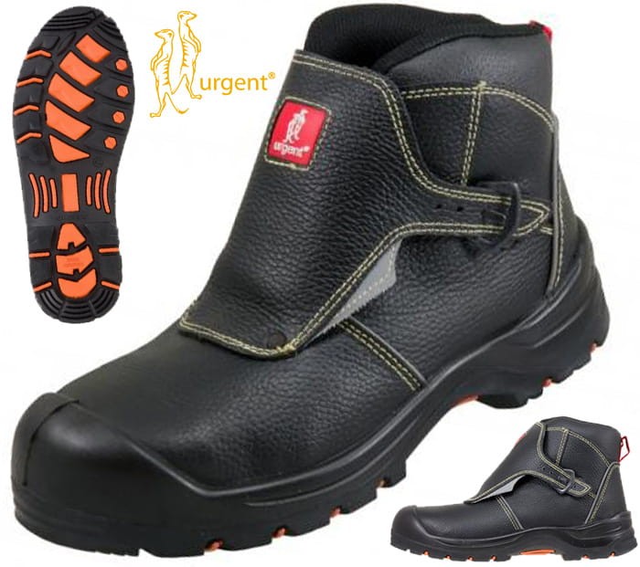 Skórzane trzewiki spawalnicze z kevlarowymi szwami Urgent 117 S3 HRO - zdjęcie 6