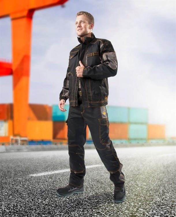 Bluza robocza VISION ARDON czarna - zdjęcie 3