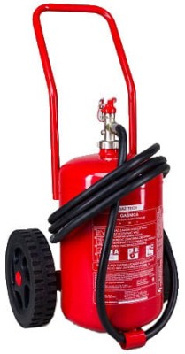 Gaśnica proszkowa 25 kg ABC/E przewoźna GAZ-TECH