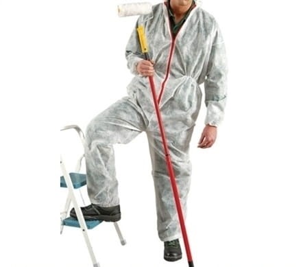 Kombinezon malarski z polipropylenu biały - zdjęcie 5