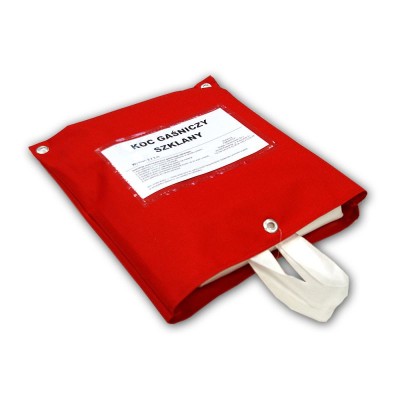 Wielkoformatowy koc gaśniczy na składowiska z włókna szklanego Gaz-Tech 2x3m