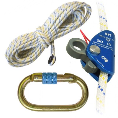 Irudek Zestaw asekuracyjny dla Fotowoltaiki - urządzenie samozaciskowe + szelki Expert 2 - zdjęcie 2