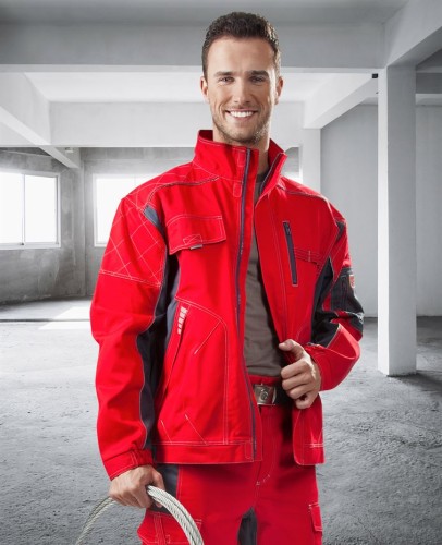 Bluza robocza VISION ARDON czerwona