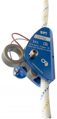 Otwierane aluminiowe urządzenie samozaciskowe do lin Irudek SK2