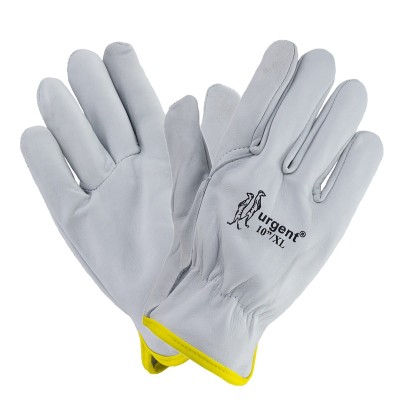 Rękawiczki robocze URGENT 1204 kozia skóra - zdjęcie 2