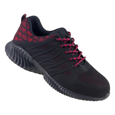 Przewiewne sportowe półbuty ochronne z tekstylną siatką Urgent 246 SB