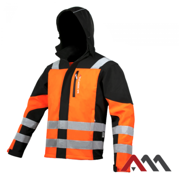 Ostrzegawcza kurtka Softshell z membraną Art-Mas Classic-Vis - zdjęcie 2