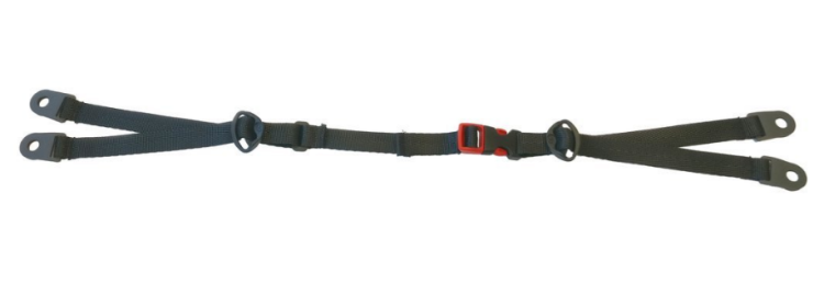 Pasek podbródkowy 4 punktowy do kasku Oreka IRU