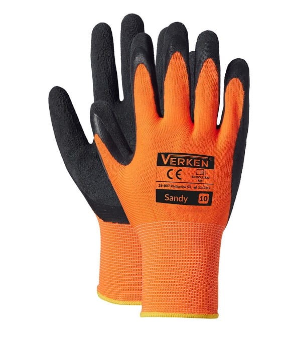 Rękawice robocze spieniony lateks SANDY