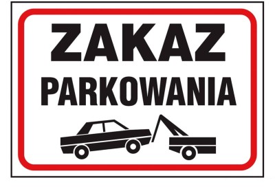 Znak Zakaz Parkowania ZZ-89P