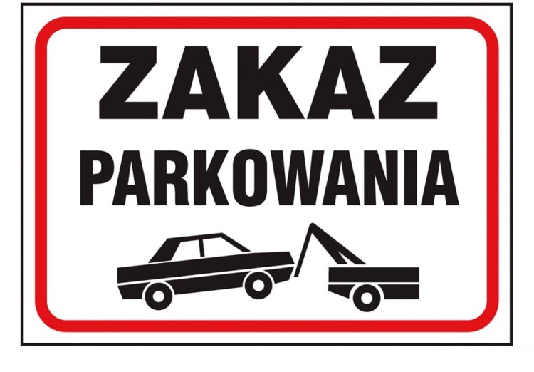 Znak Zakaz Parkowania ZZ-89P