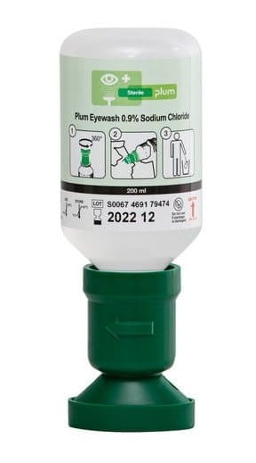 Skuteczne wypłukanie ciała obcego - Płyn do płukania oczu PLUM EYE WASH, 200 ml