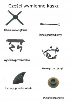 Kask OREKA Hi-Viz odblaskowy - Irudek - zdjęcie 2