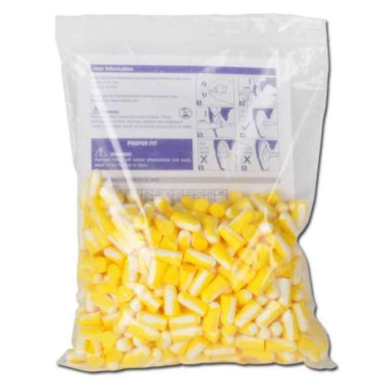 Zatyczki stopery do uszu Howard Leight Bilsom 303L worek 200 par SNR 33dB - zdjęcie 7