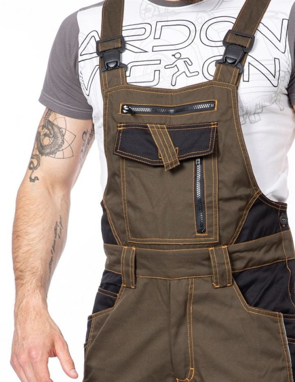 Spodnie robocze ogrodniczki VISION ARDON tamrac - zdjęcie 5