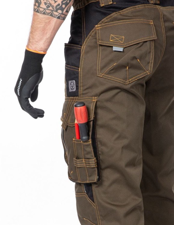 Spodnie robocze ogrodniczki VISION ARDON tamrac - zdjęcie 7