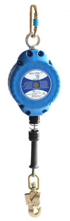 Urządzenie samohamowne ze stalową linką Irudek Sekurblok 7,5m ATEX - zdjęcie 10