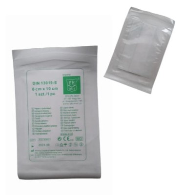 Plaster z Opatrunkiem 6x10 cm: Doskonały na Wszystkie Rodzaje Ran