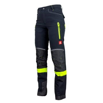 Spodnie Robocze Softshell URG 719 z Elementami Odblaskowymi: Wiatro i Wodoodporne - zdjęcie 2