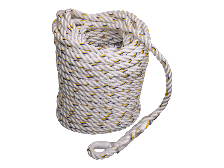 IRUDEK Wytrzymała lina Cobra 20 m z karabińczykiem stalowym - średnica 14 mm