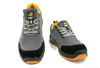 Lekkie przewiewne półbuty ochronne ze skóry welurowej Mensa S1 SRC - zdjęcie 2