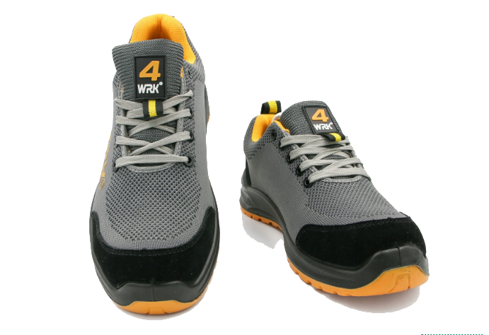 Lekkie przewiewne półbuty ochronne ze skóry welurowej Mensa S1 SRC - zdjęcie 2