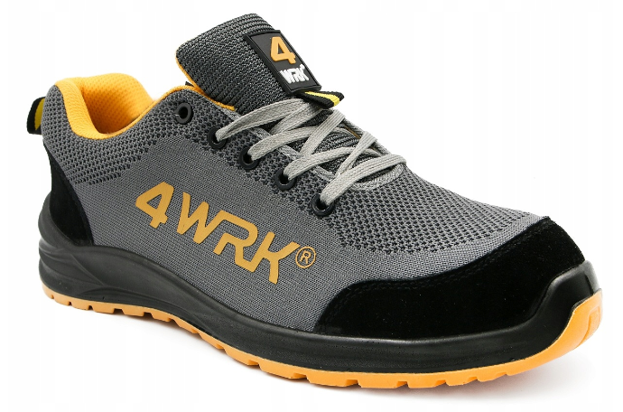 Lekkie przewiewne półbuty ochronne ze skóry welurowej Mensa S1 SRC - zdjęcie 3