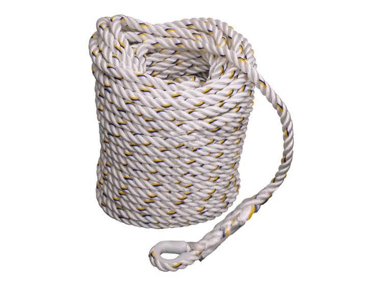 IRUDEK Wytrzymała lina Cobra 30 m z karabińczykiem stalowym - średnica 14 mm