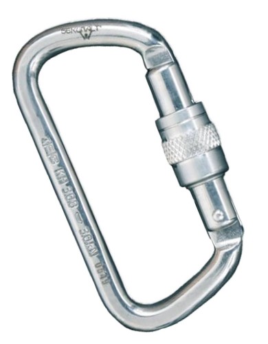IRUDEK Karabińczyk Stalowy, Zatrzaśnik 308INOX - Gwintowane Zamknięcie