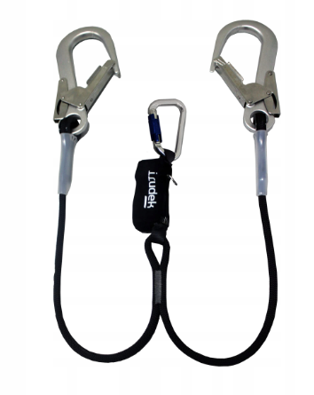 IRUDEK ARIMA Y 115HSA Podwójna linka z absorberem energii i hakami Irudek