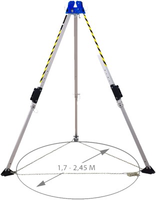 Irudek Trójnóg Urządzenie Kotwiczące do Ograniczonych Przestrzeni TRIP 4 , ATEX