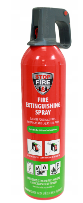 Specjalistyczny spray gaśniczy do baterii Li-Ion PK-MOT 750 ml - zdjęcie 2