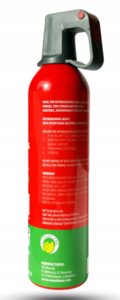 Specjalistyczny spray gaśniczy do baterii Li-Ion PK-MOT 750 ml - zdjęcie 7