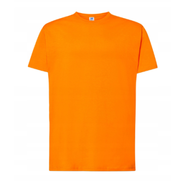 T-shirt bez szwów bocznych TSRA-150 z elastycznym ściągaczem