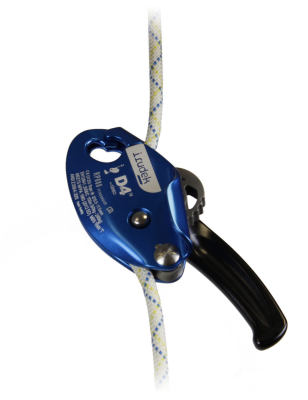 Irudek D4 - urządzenie zjazdowe do pracy w systemach linowych do 240 kg