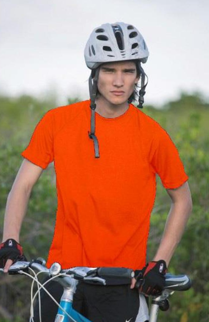 Sportowy T-shirt URBAN SPORT FLUO, lekki i przewiewny, idealny do pracy i rekreacji - zdjęcie 4