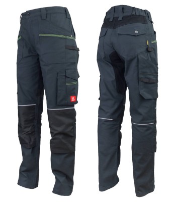 Spodnie do pasa robocze URG-S3 - wzmocnione potrójne szwy, kieszenie na nakolanniki