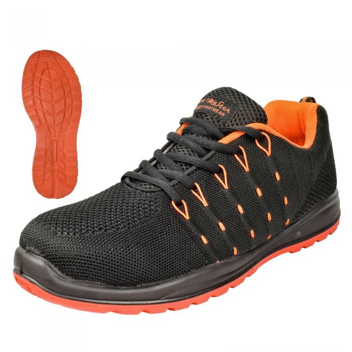 Buty robocze BTEX S1P - antyelektrostatyczne, PU/PU, komfortowe