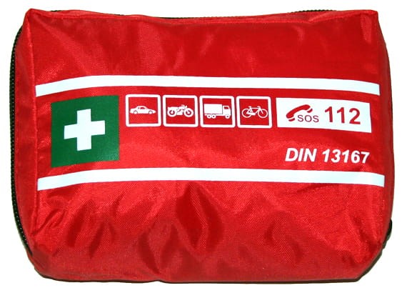 Apteczka z wyposażeniem moto-rowerowa TK din mini - zdjęcie 4