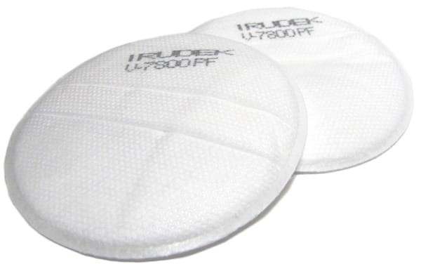 IRU800 P2 prefiltr cząstek Irudek klasa P2 do półmaski IRU800 i filtrów gazowych - zdjęcie 3